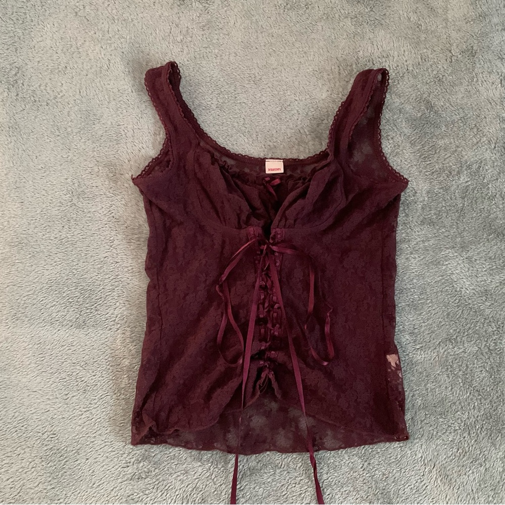 Lace Corset/Bustier Top